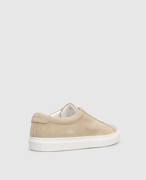 MooRER Beige suede sneakers BOLDINI BOLDINIP5