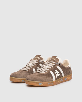 Premiata Bonnie brown suede sneakers BONNIE