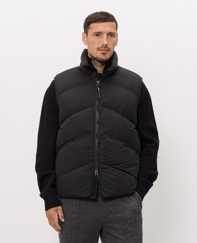 Tom Ford Black quilted down vest OGD011FMN090