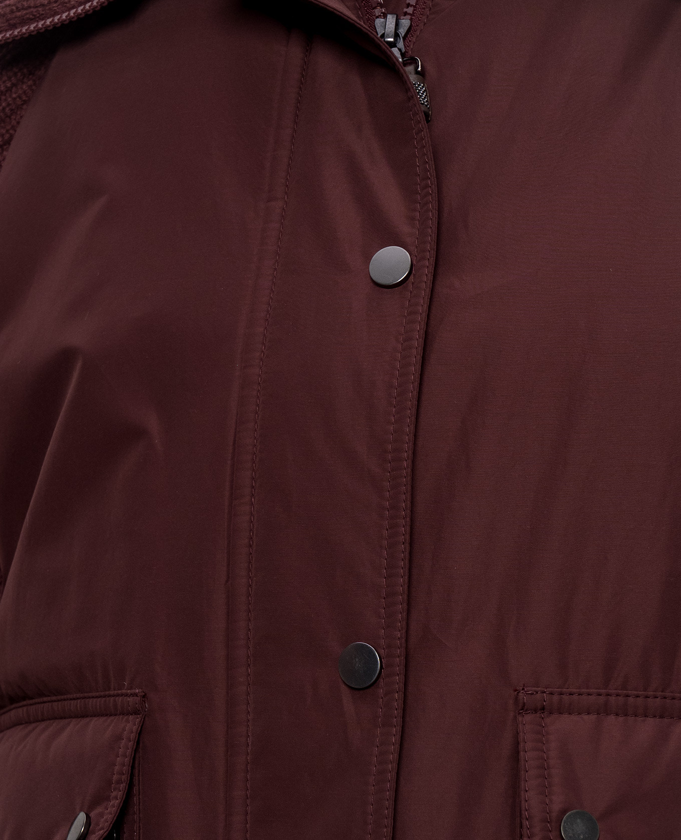 

Burgundy down jacket with wool and cashmere Brunello Cucinelli, Beige