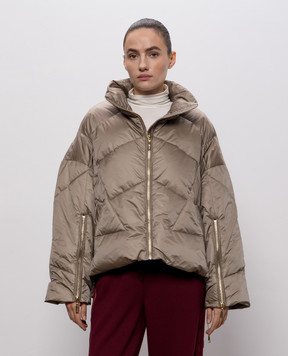 Twinset Khaki down jacket 262TT2620
