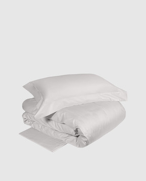 Fazzini Grey VELASCA bed linen set with embroidery VLACOCO240X220Q9