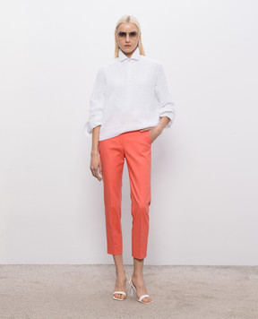Peserico White sweater with sequins S99149F05B9170