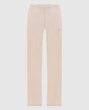 Sporty & Rich Ivory cashmere and wool pants PA02782327CR01