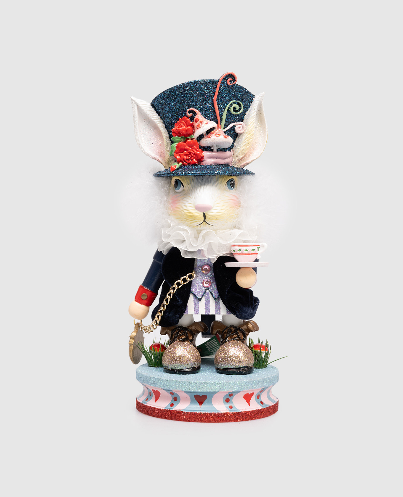 

White Rabbit-Nutcracker figurine Kurt Adler
