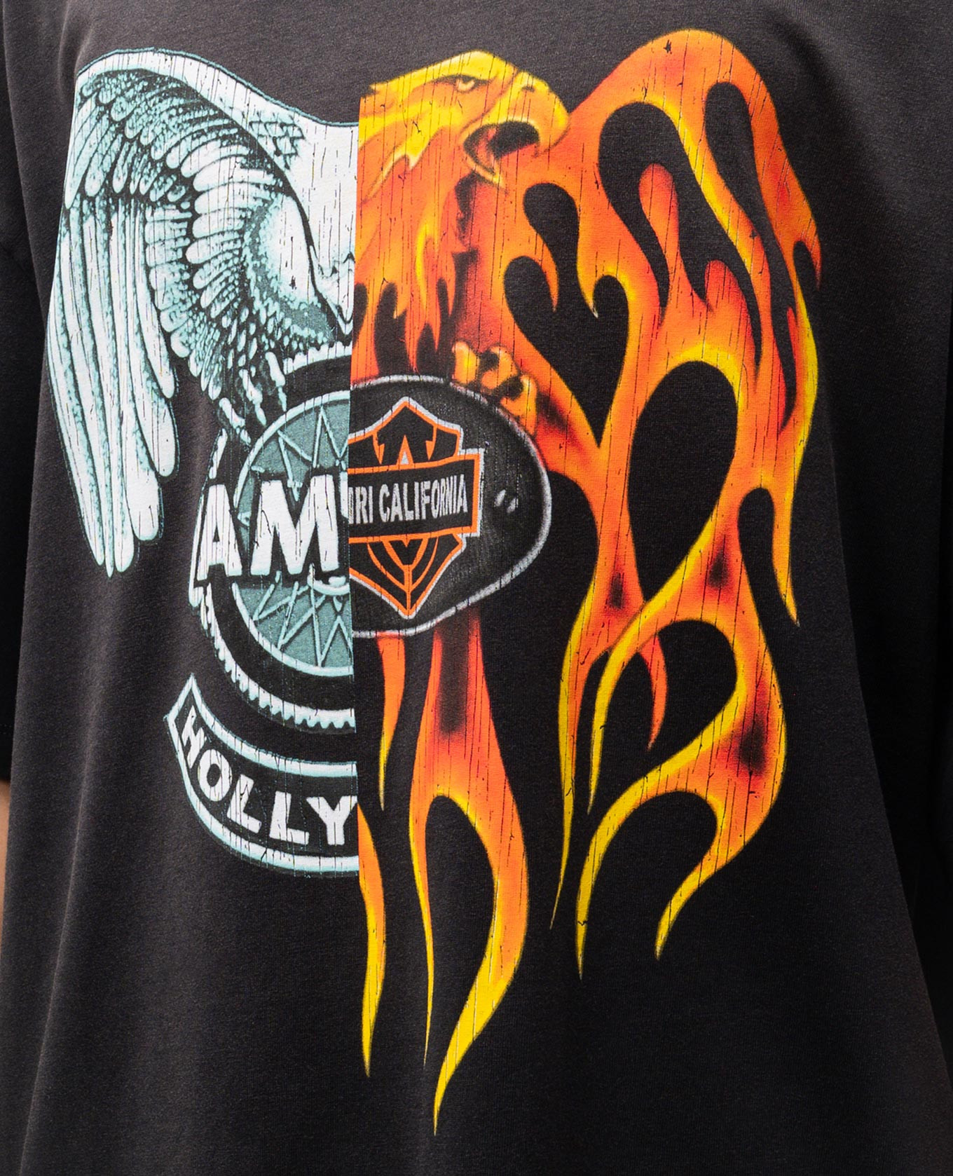 Black T-shirt with print AMIRI 5