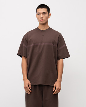 A Cold Wall Brown Laser T-shirt ACWMTS222