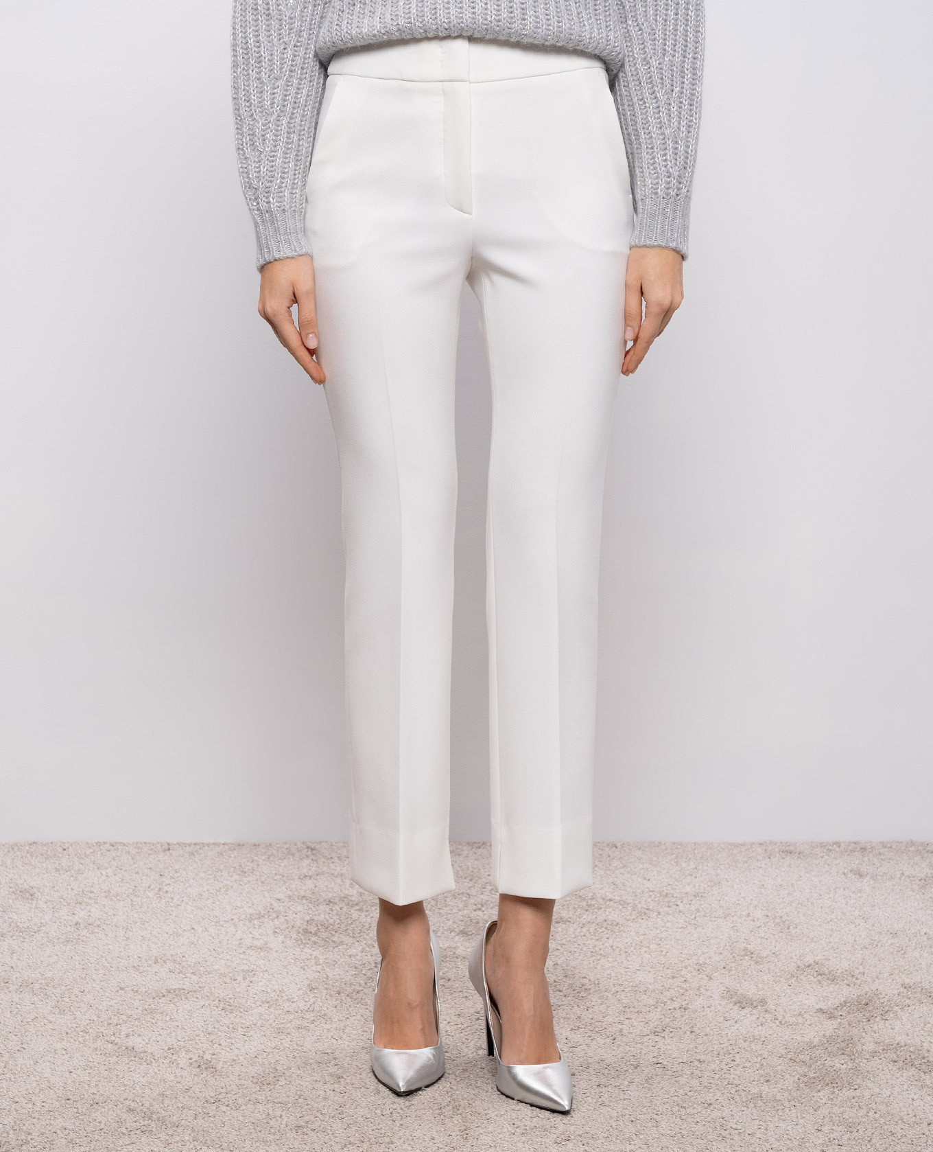 White pants Peserico 3