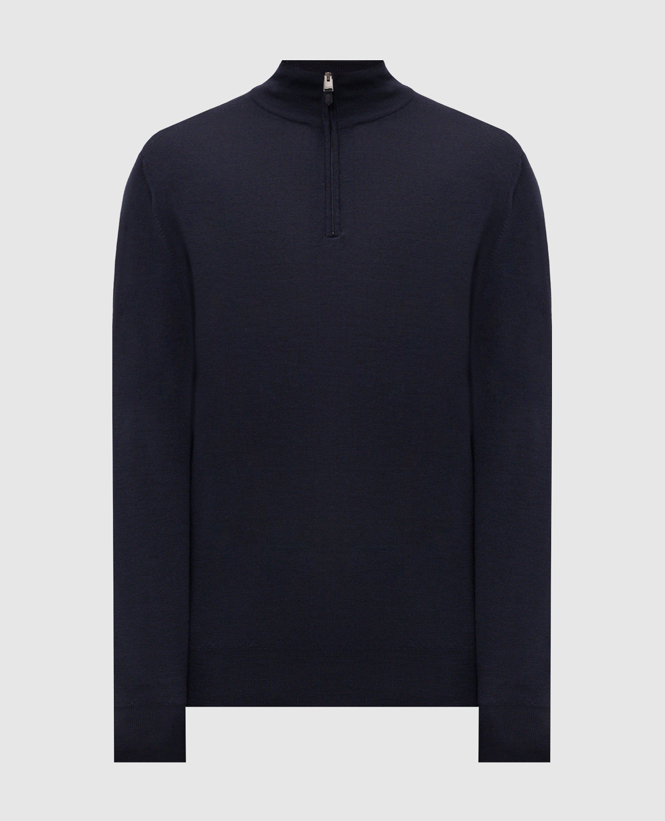 Blue wool jumper