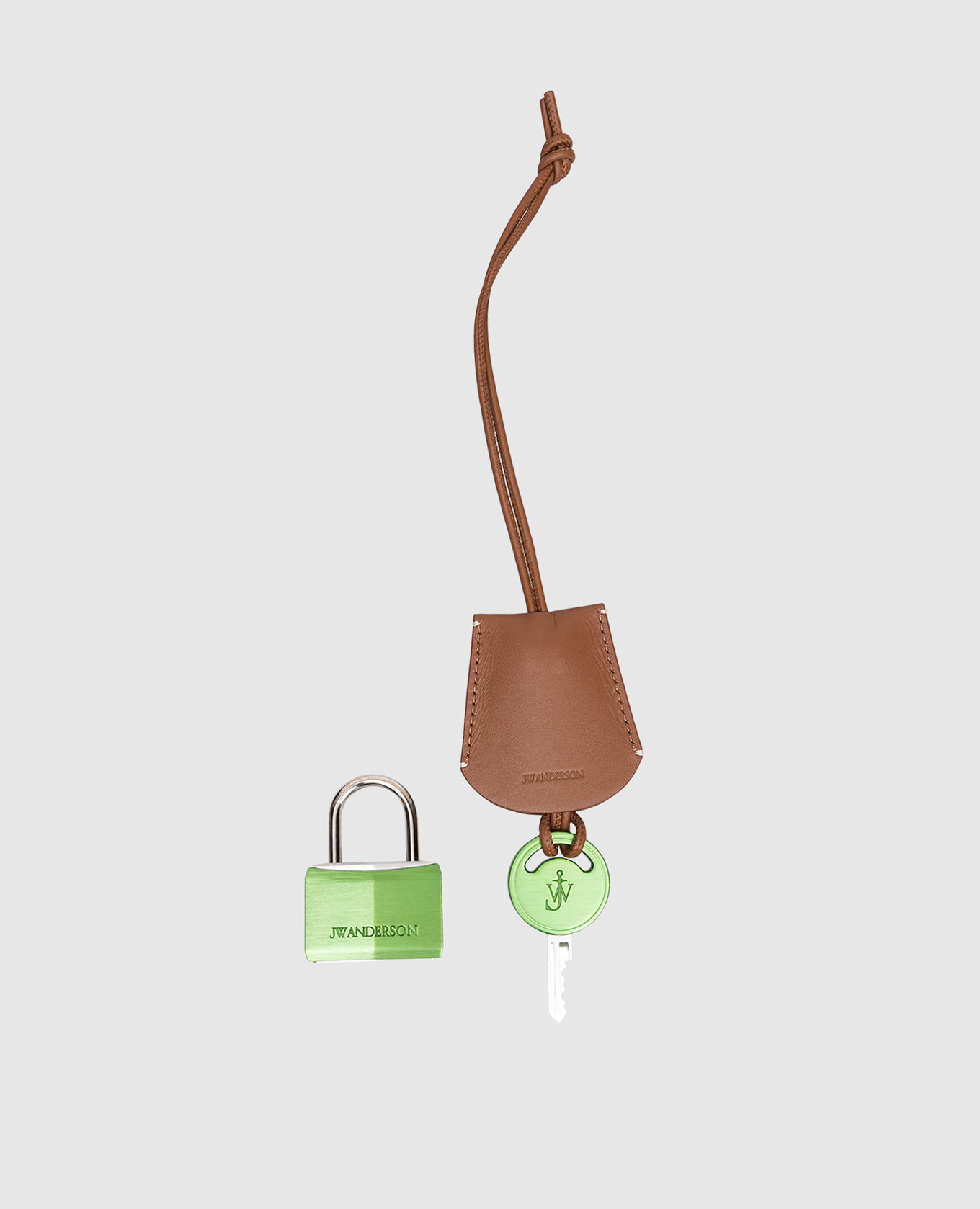 

Green padlock for bag with logo JW Anderson