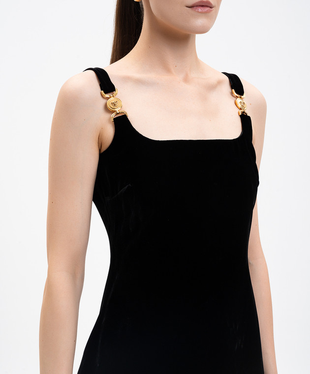 Versace - Black lace dress with emblem 10164101A15677 - shop with European delivery at Symbol Versace - Black lace dress with emblem 10164101A15677 - shop with European delivery at Symbol
