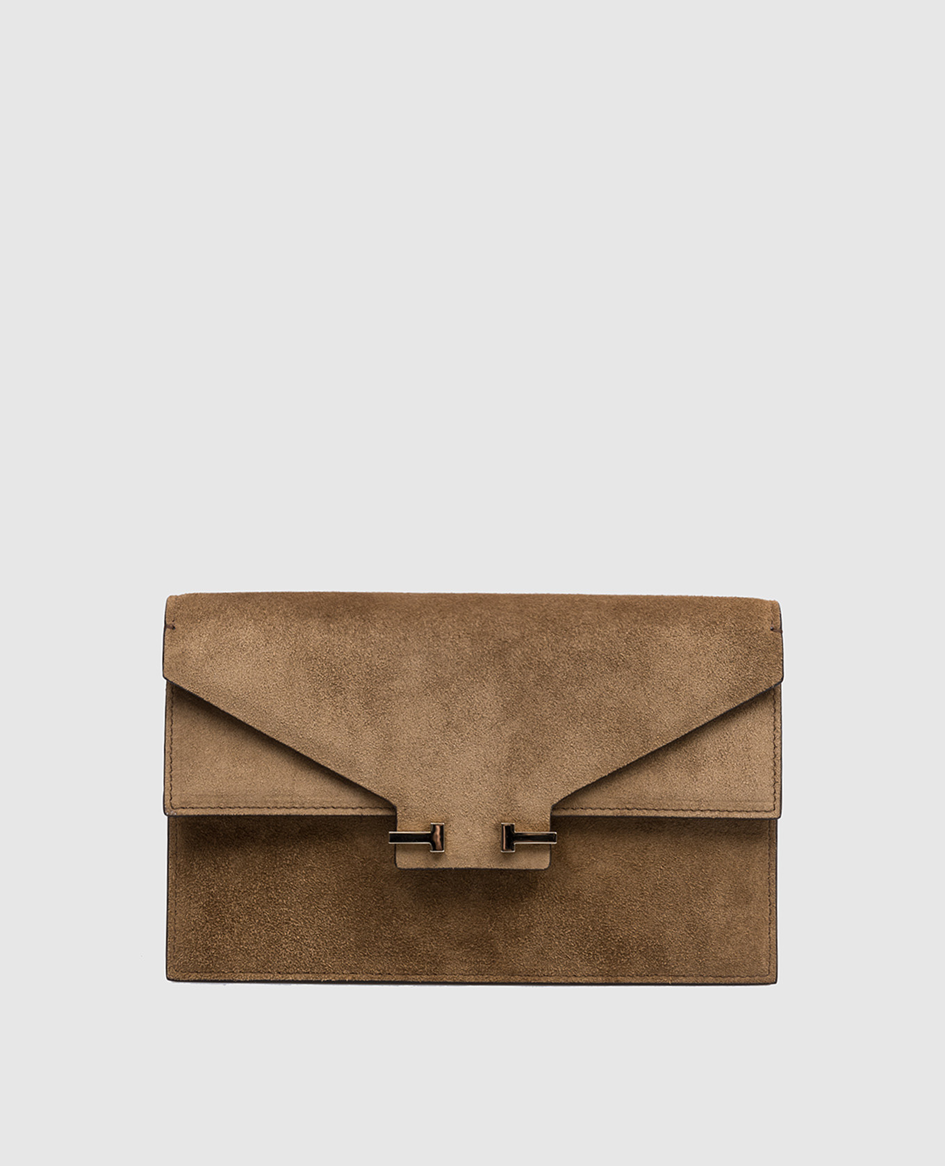 

Brown suede cross-body bag AUBE Tom Ford