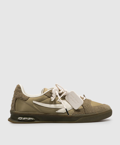 End Of Play khaki combo sneakers