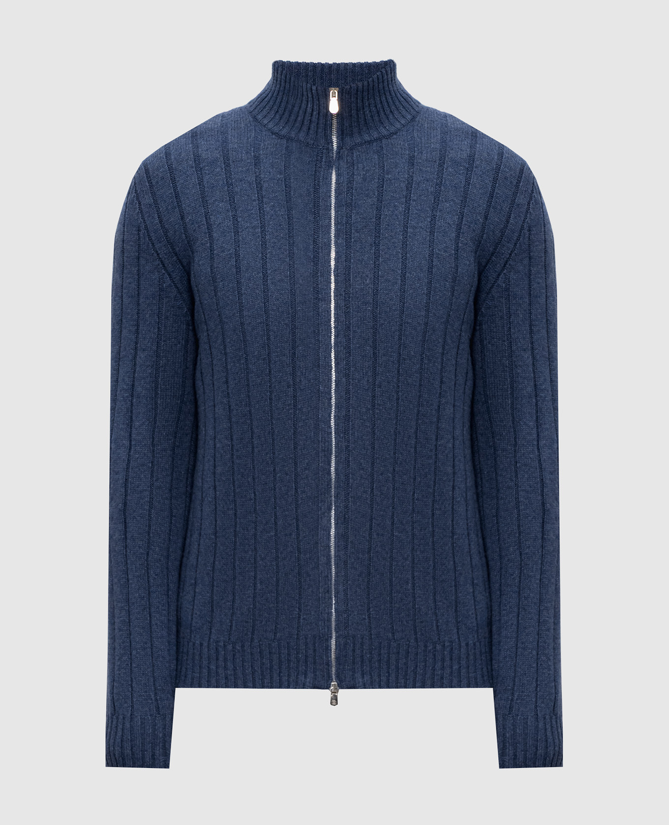 Blue cashmere cardigan