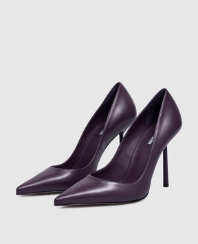 Le Silla Bella purple leather shoes 4215C090BXPPNEM