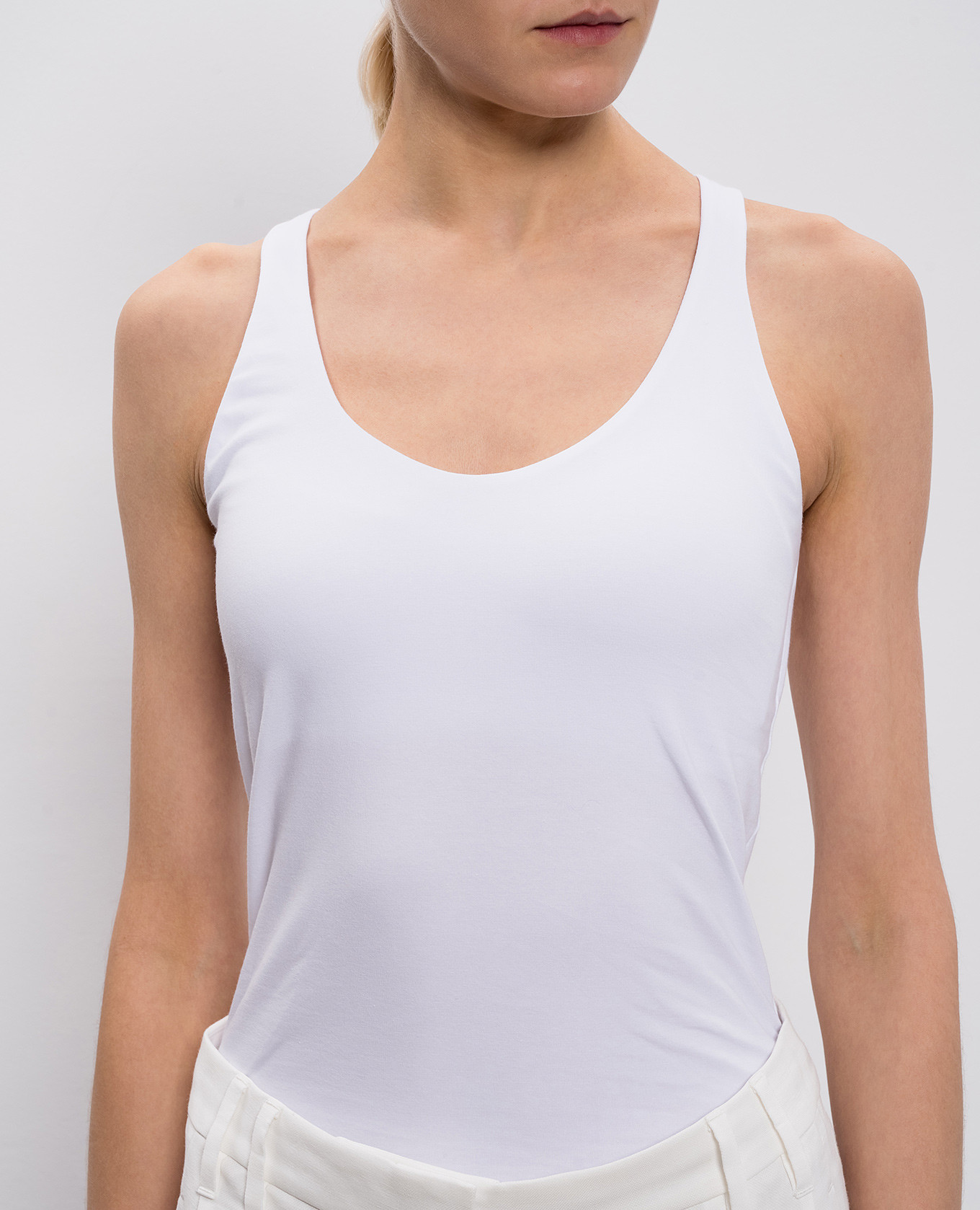 

White top with monil chain Brunello Cucinelli