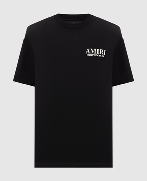 AMIRI Black Bones Stacked T-shirt AMJYTE1075
