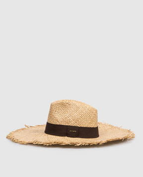 Twinset Beige straw hat 261TO5430