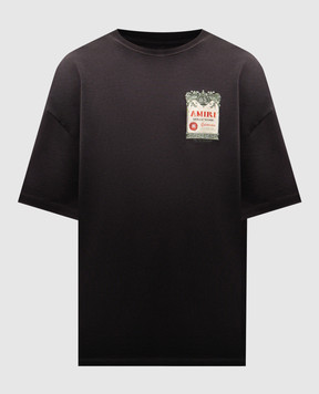 AMIRI Black CHATEAU T-shirt AMTOJR1105