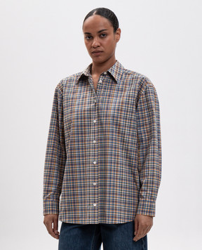 Toteme Checkered shirt 263WRT0480FB0694
