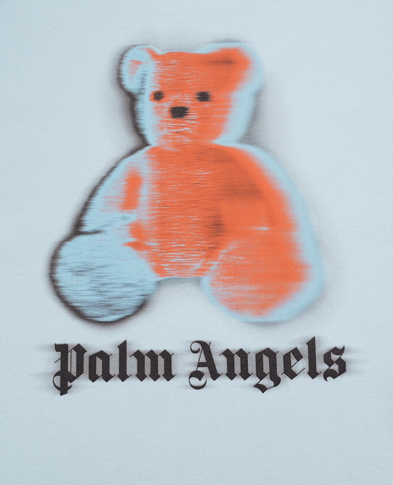 

Children's blue Blurred Bear T-shirt Palm Angels, Light blue