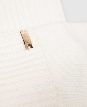 Herno Ivory cashmere gloves GUA00004D71047