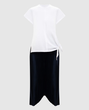 3.1 Phillip Lim Double-layered midi dress with pleating E26291031PJB