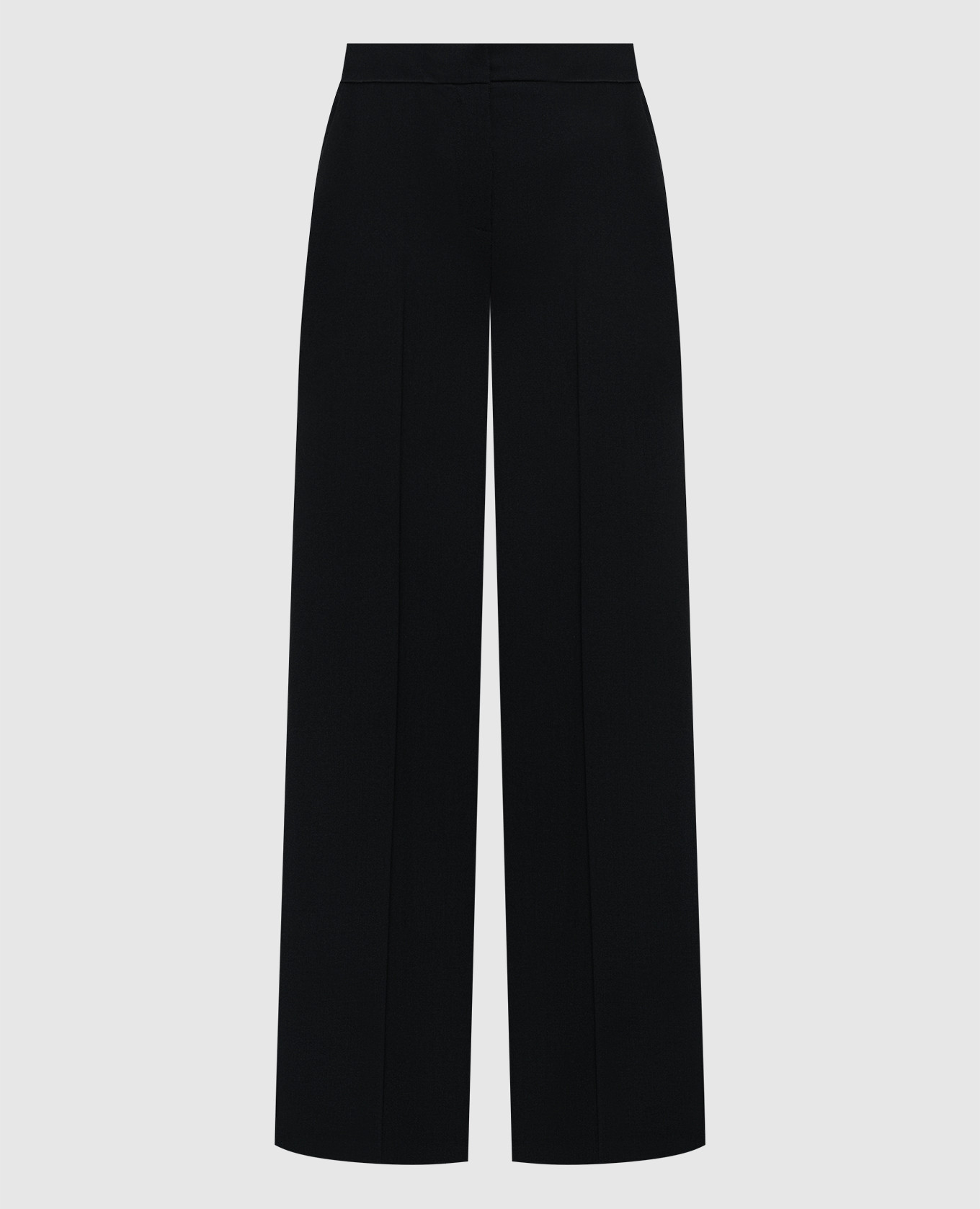 

Black wool pants with logo Twinset
