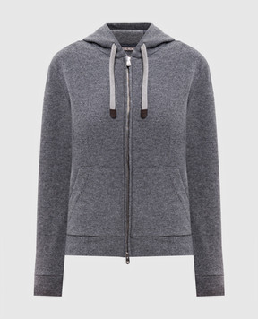 Marco Pescarolo Grey wool and cashmere sports jacket MIKEDD54Y10