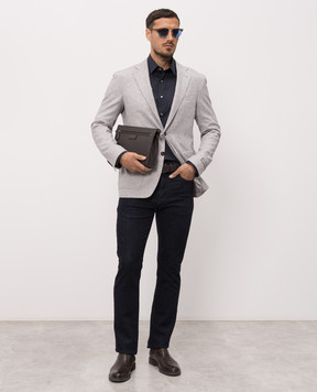 Canali Blue shirt GA03292CCL70A1