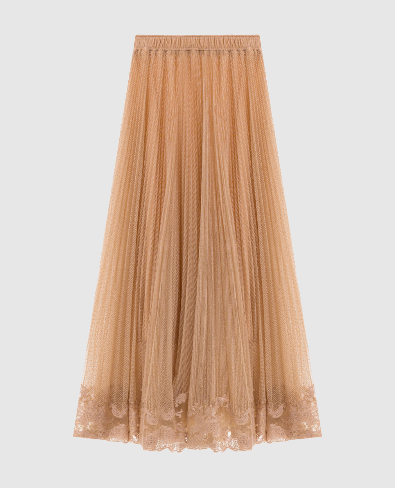 

Beige skirt with lace Ermanno Scervino