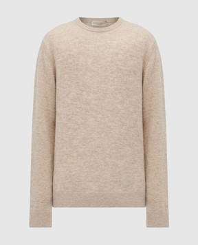 Cashmere&Whiskey Beige melange cashmere jumper MU7791312525R