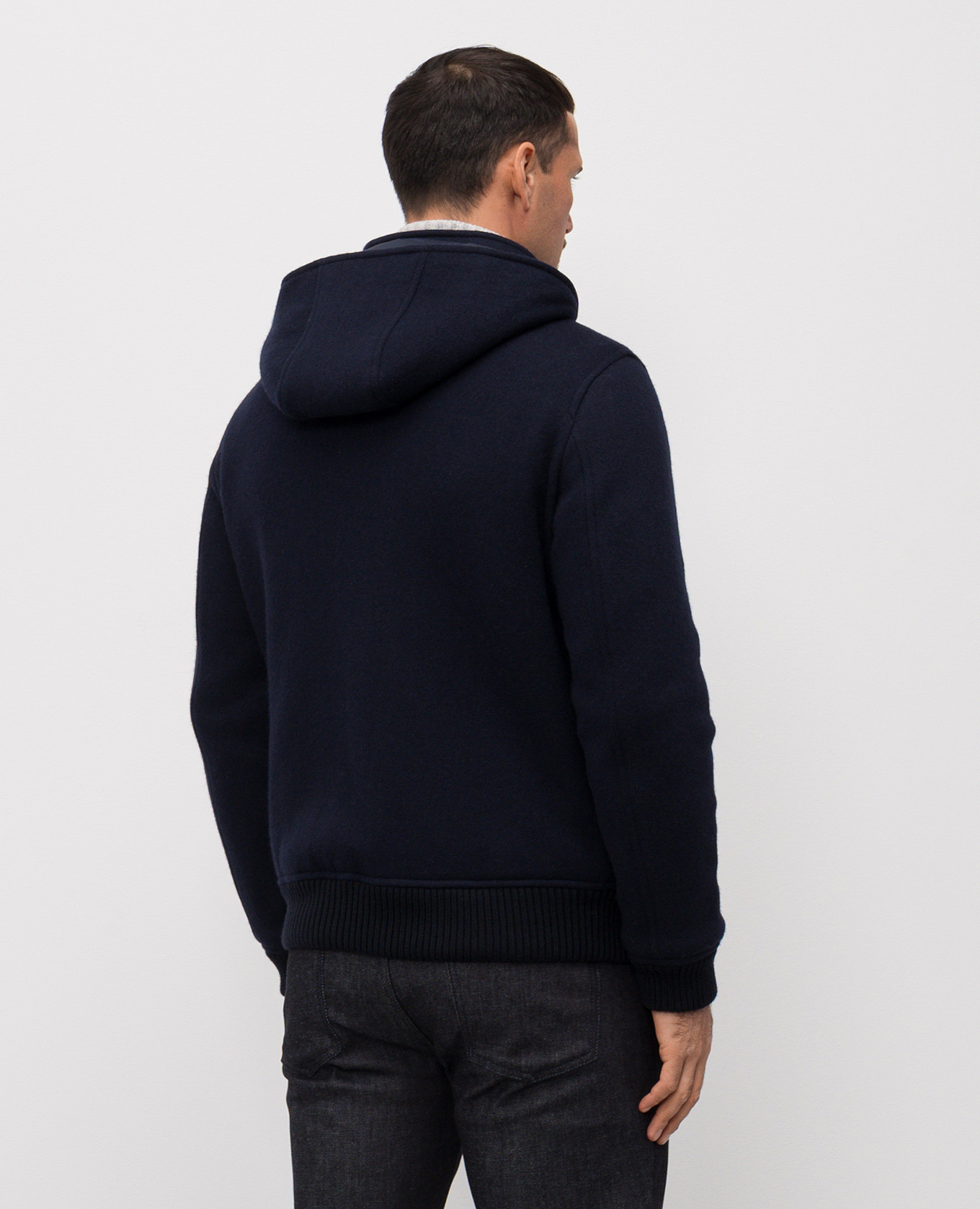 

Blue jacket with wool Pini Parma