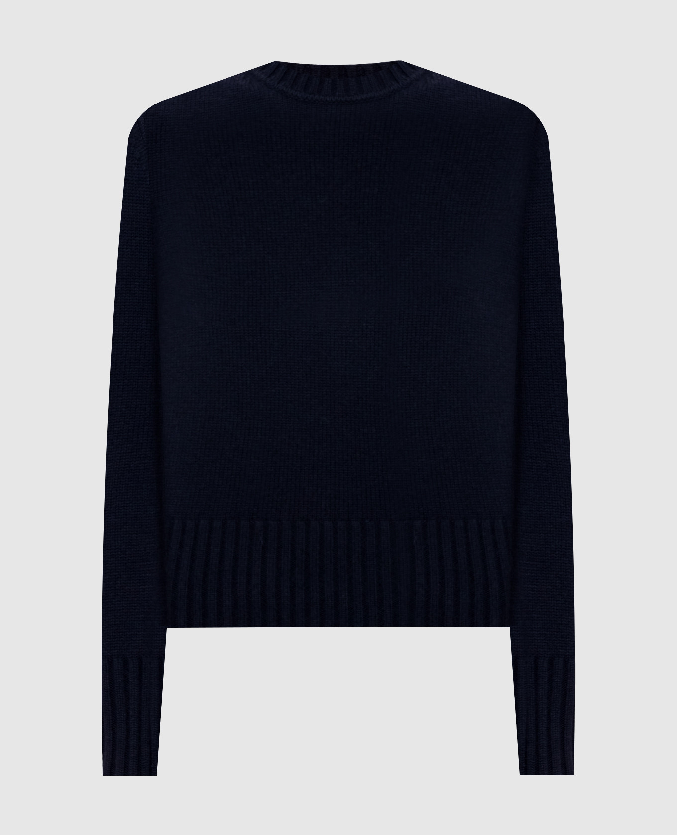 GELATO blue wool and cashmere sweater