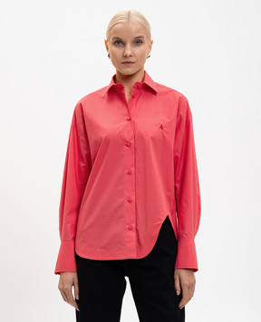 The Attico Pink shirt with emblem 260WCH00014CCC052AA