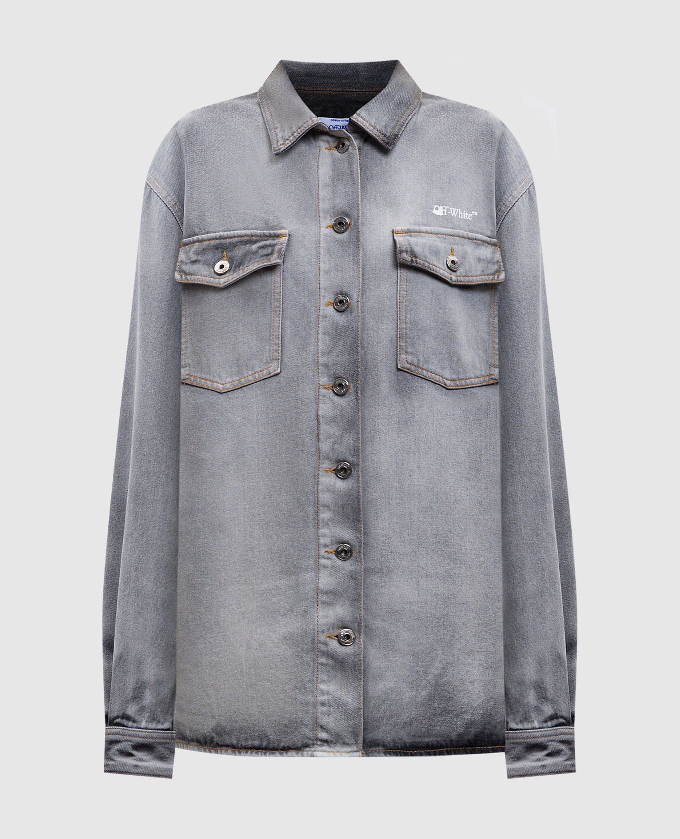Gray Ink Arrow shirt Off-White