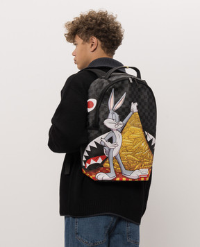 Sprayground Kids' black backpack Bugs Money Carrot Stack 910B9177NSZ