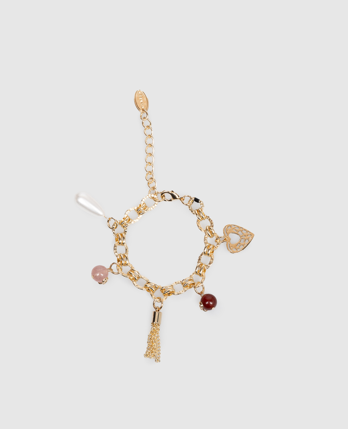 

Gold bracelet with pendants Twinset, Golden