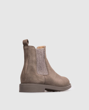 Doucal's Brown suede chelsea boots DD8923BRUGUF252