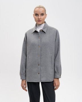 MooRER KINSALE grey wool and cashmere jacket KINSALELS9