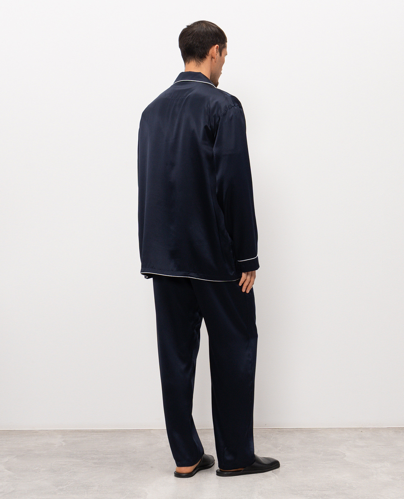 

Blue silk pajamas Zimmerli