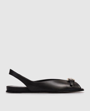 Premiata Black leather sandals M7331GOTEBORG