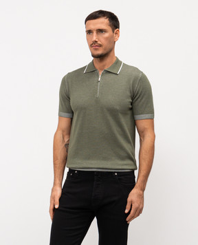 MooRER COTY green polo COTYVCR