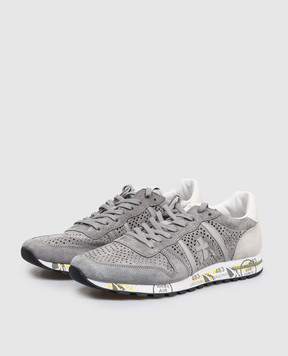 Premiata Grey suede sneakers ERIC ERIC