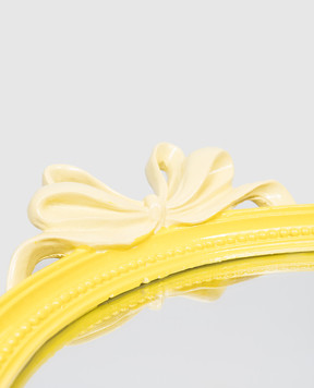 EDG Yellow decorative tray with mirror 7600278A200