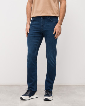 Stefano Ricci Blue jeans with logo MST61B2080T0214