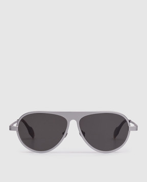 JW Anderson Silver Sunglasses JWA05-Aviator EW0022FA0500