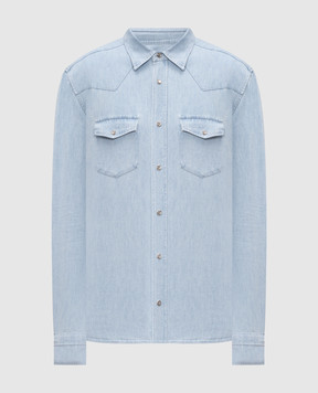 Tom Ford Blue denim shirt HDS001FMC240