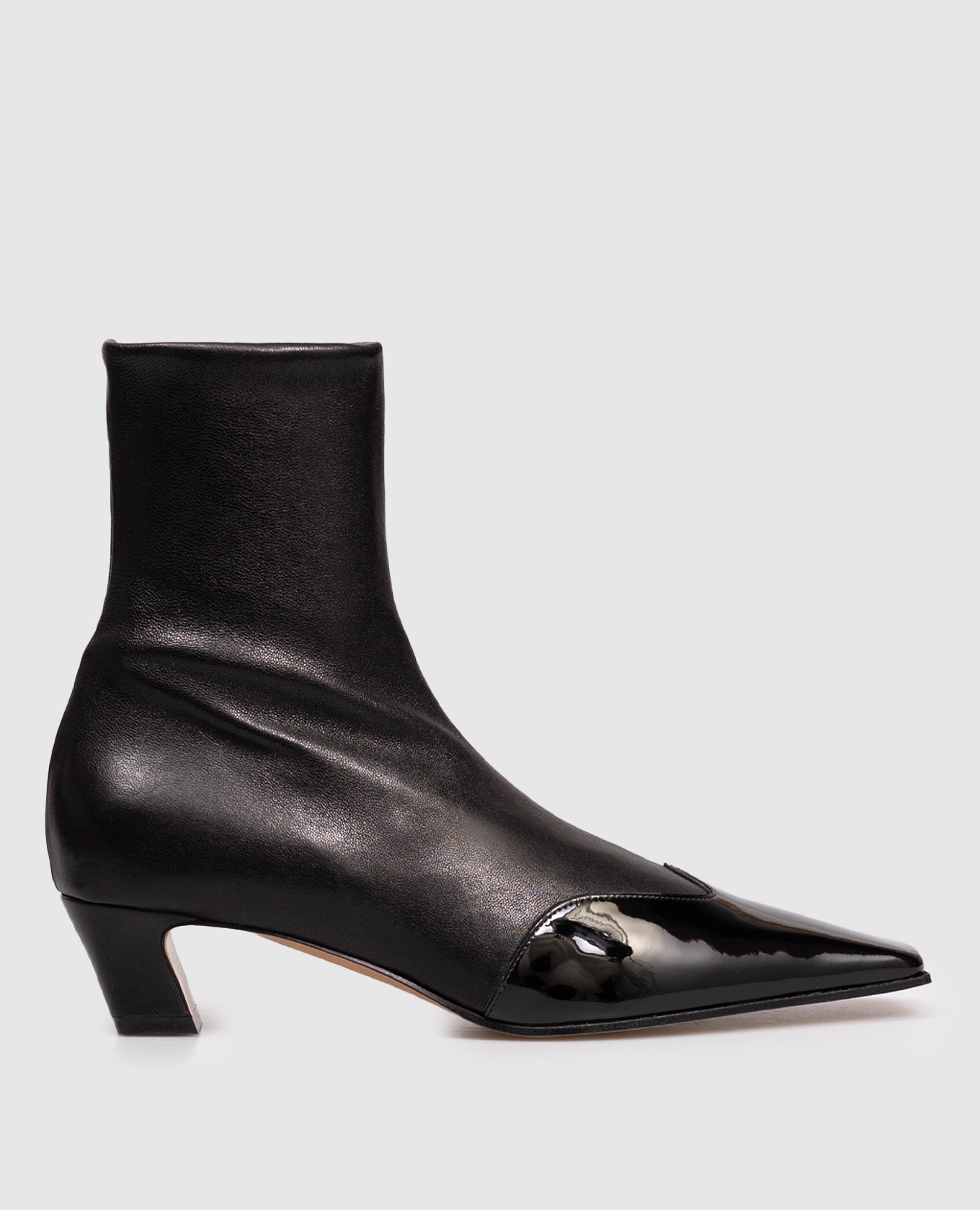 

Nevada black leather ankle boots Khaite