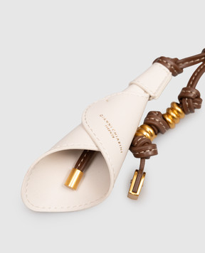 Gianni Chiarini White Calla flower bag keychain PCCALLA03